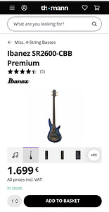 Ibanez SR2600 Premium (6 фото из 7)
