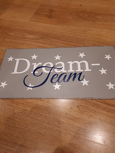 Комплект: стильные металлические таблички (2 фото из 3)