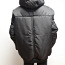 Новая теплая мужская куртка с капюшоном черного цвета, L (фото #2)