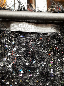 Originaal Guessi kampsun, M-L, uus, must, stretch (2 foto / 3)