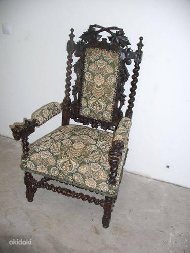 Кресло с драконами - трон (фото #1)