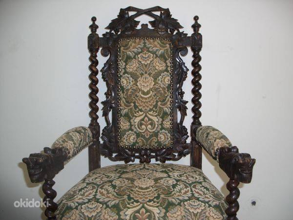 Кресло с драконами - трон (фото #7)