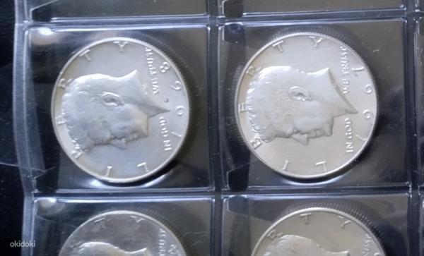 Сереб Ag).монеты Фин.,Швец,США,Недер. (фото #3)