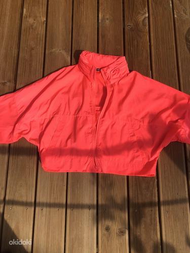 Neon pink jacket