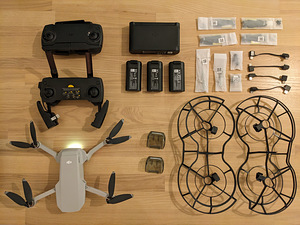DJI Mavic Mini + 4 akut, kohver ja suur hulk lisatarvikuid (4 foto / 10)