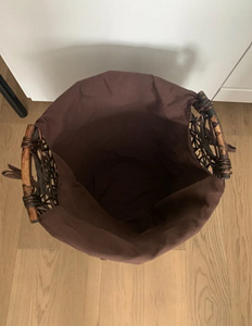 Hoiukorv Kõrgus 39cm läbimõõt 36cm, sisemine riie eemaldatav (2 foto / 3)