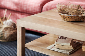 IKEA diivanilaud 90×55, pleegitatud tamm (1 foto / 4)