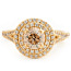 Золотое кольцо с натуральным бриллиантом 1,54 карата (фото #1)