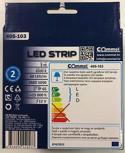 LED Riba Komplekt külm 60LED/m, IP65, 3m (4 foto / 4)