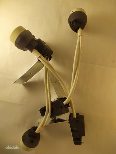 Галогеновые лампочки овальные 3x50W антик бронза (фото #4)
