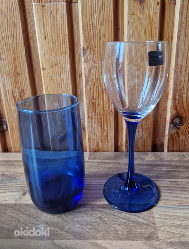 Sinised Luminarc klaasid (foto #1)
