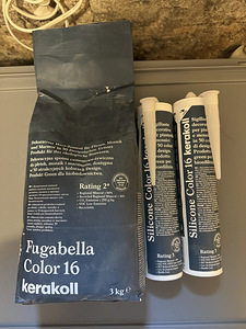 Fugabella Colour-16 vuugitäidis + 2x Fugabella Silicone 16 (1 foto / 3)
