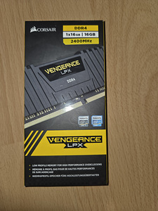 Operatiivmälu ddr4 1×16 2400mhz vegeance lpx intel (3 foto / 3)