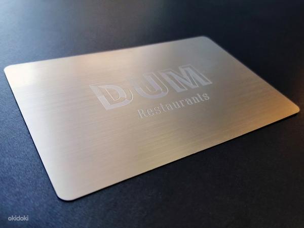 Metal business cards (фото #5)