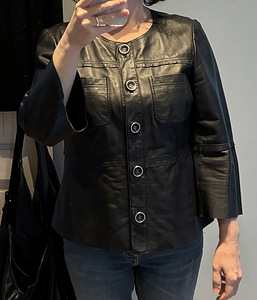 Müüa Betty Barclay nahkjakk, suurus 40 (3 foto / 7)