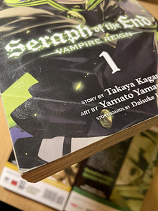Seraph of the end manga (4 foto / 4)