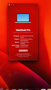 MacBook Pro 2017 13" (A1706, Touch Bar, Thunderbolt) (5 foto / 7)