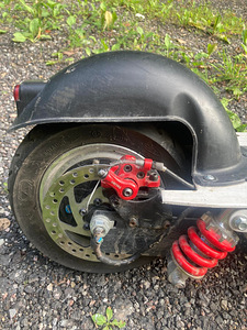 Elektriline tõukeratas Ecoscooter (5 foto / 8)