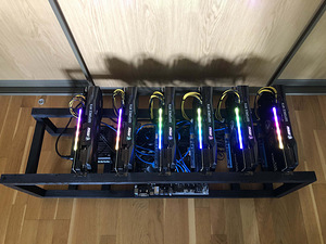 6 x MSI RTX 3060TI / ETH Miner / Crypto Miner / Mining Rig (4 фото из 6)