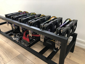 6 x MSI 3060TI Trio / ETH Miner / Mining Rig / Kaevur (1 foto / 3)