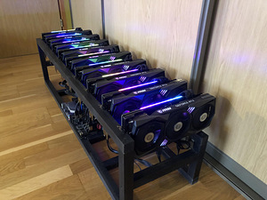 9 x MSI 3060 TI Trio / ETH Miner / Mining Rig / Kaevur (3 foto / 3)