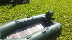 Продам лодку ПВХ Tonar Capitan T310 + мотор Tohatsu 4 stroke (1 фото из 5)