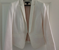 Белая куртка H&M Size 38