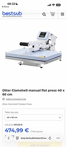 Uus termopress Otter 40x60cm (5 foto / 5)