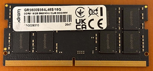 DDR5 16GB 5600MHz CL46 SODIMM (Goodram) (1 foto / 1)