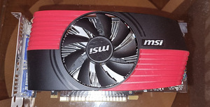 MSI GeForce GTX 550 Ti 950Mhz PCI-E 2.0 1024Mb 4300Mhz 192 b