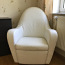 Белое кожаное кресло (фото #1)