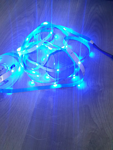 RGB led riba 5m+pult+adapter! UUS! (1 foto / 4)