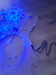RGB led riba 5m+5m+pult+adapter! UUS! (6 foto / 6)