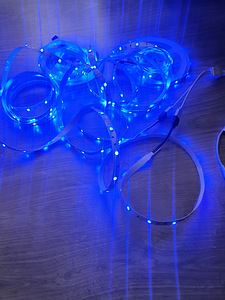 RGB led riba 5m+5m+pult+adapter! UUS! (3 foto / 6)