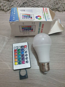 RGB led lamp puldiga 10w! UUS! (7 foto / 8)