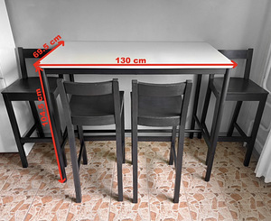 IKEA стол + 4 стула (1 фото из 4)