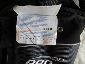 SUKELDUMISVEST BCD SEAQUEST QD PRO, SIZE L (6 foto / 8)