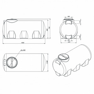 Tank vee 500l (2 foto / 3)