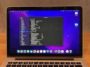 Macbook Pro 13 early 2015 (Retina, 8GB, 256GB) + Henge Dock (2 foto / 9)