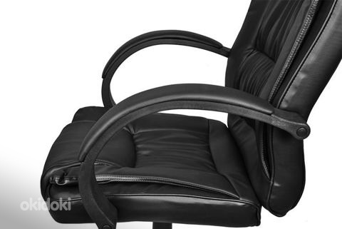 Офисный стул "Босс" черный, белый .Бесплатная перевозка! (фото #6)
