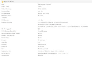 ZOTAC GAMING GeForce RTX 3060 Twin Edge OC (4 foto / 4)