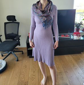 Lilla kleit + kaks uut sallid (2 foto / 2)