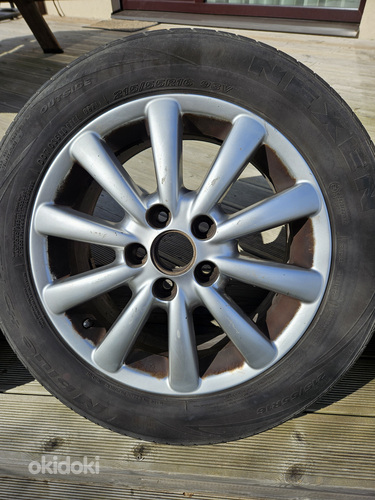 Литые диски VW с шинами (фото #4)