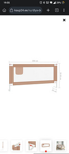 Baby safety bed walls (3 foto / 3)