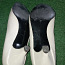 Белые женские кожаные туфли на каблуках (фото #3)