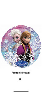Frozen teemaline sünnipäevakomplekt (6 foto / 8)