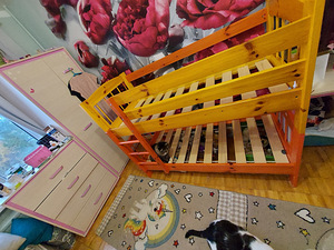 Laste narivoodi 70 × 155 cm. (5 foto / 7)