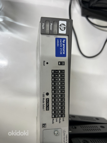 Сервер, Коммутатор HP ProCurve Switch 2124 (фото #5)