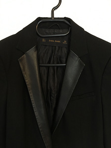 Черный пиджак ZARA (2 фото из 4)