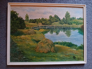 Õlimaal "Lõuna-Eesti maastik" (1 foto / 1)